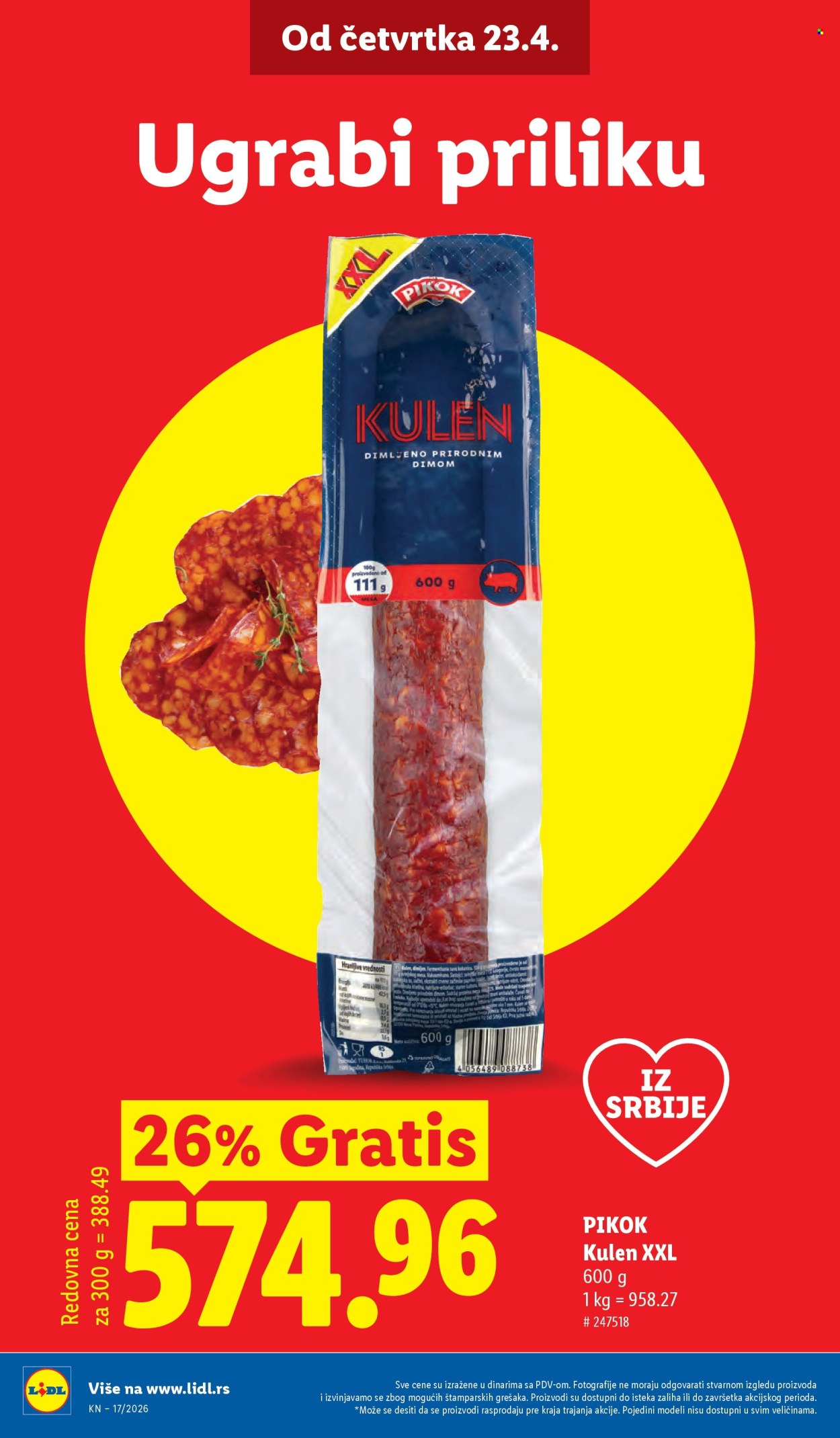 Lidl katalog - 23.04.2026 - 29.04.2026. Stranica 6