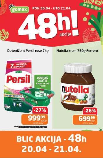 Gomex katalog - 20.04.2026 - 21.04.2026.