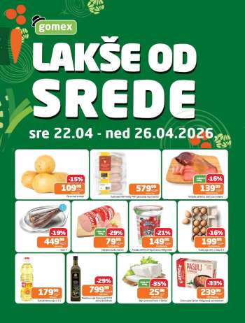 Gomex katalog - 22.04.2026 - 26.04.2026.