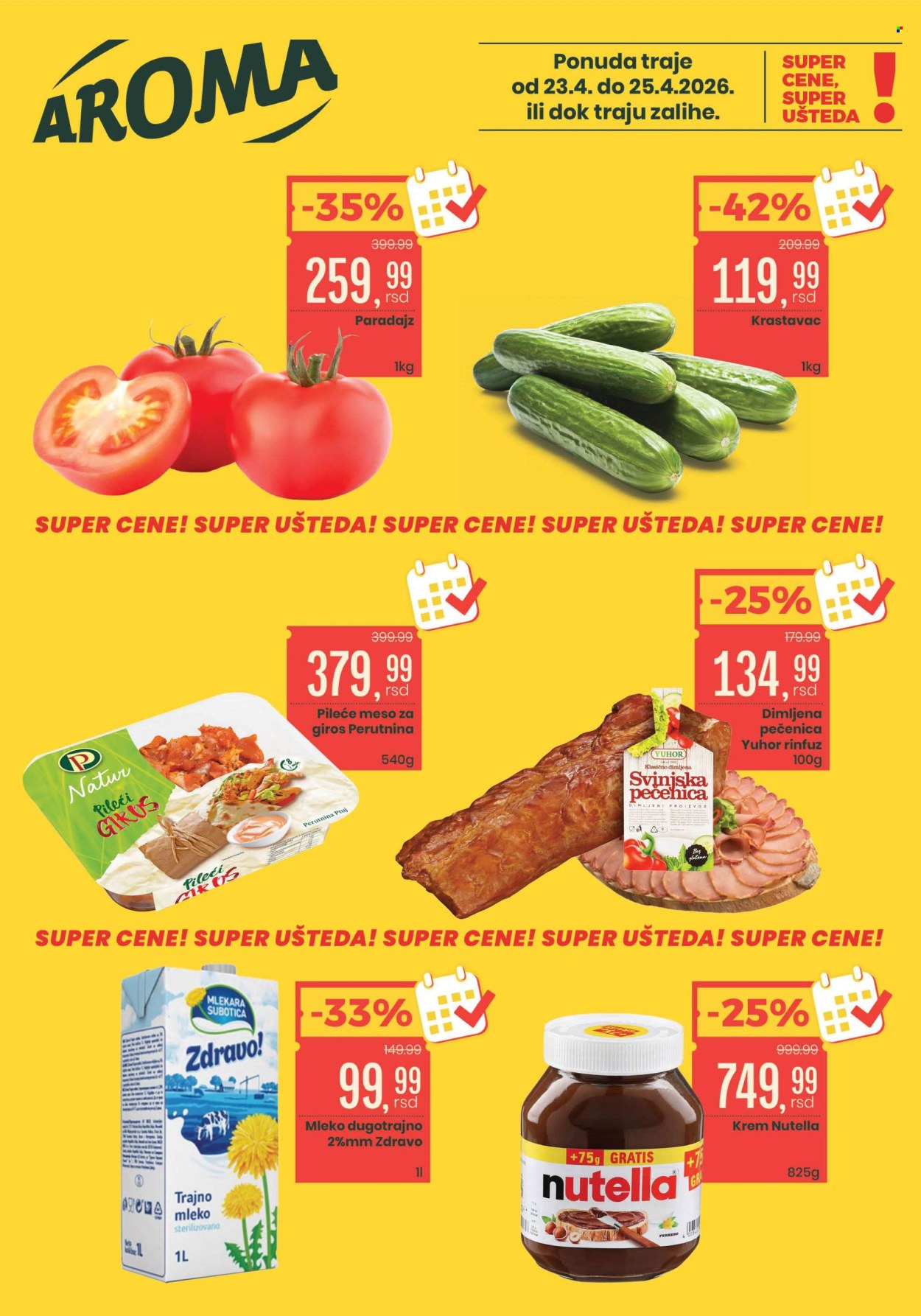 Aroma Market katalog - 23.04.2026 - 25.04.2026. Stranica 1
