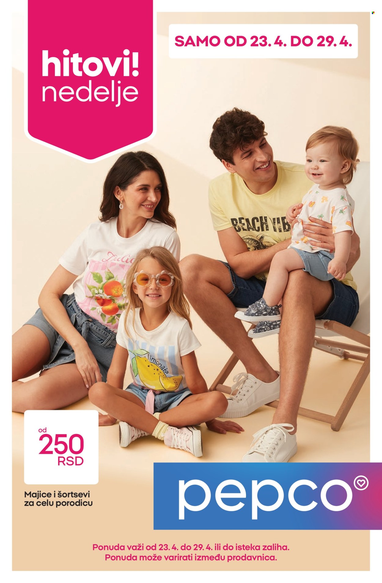 Pepco katalog - 23.04.2026 - 29.04.2026. Stranica 1
