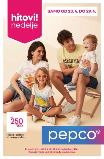 Pepco katalog - 23.04.2026 - 29.04.2026.