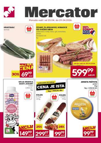 Mercator Centar katalog - 23.04.2026 - 29.04.2026.