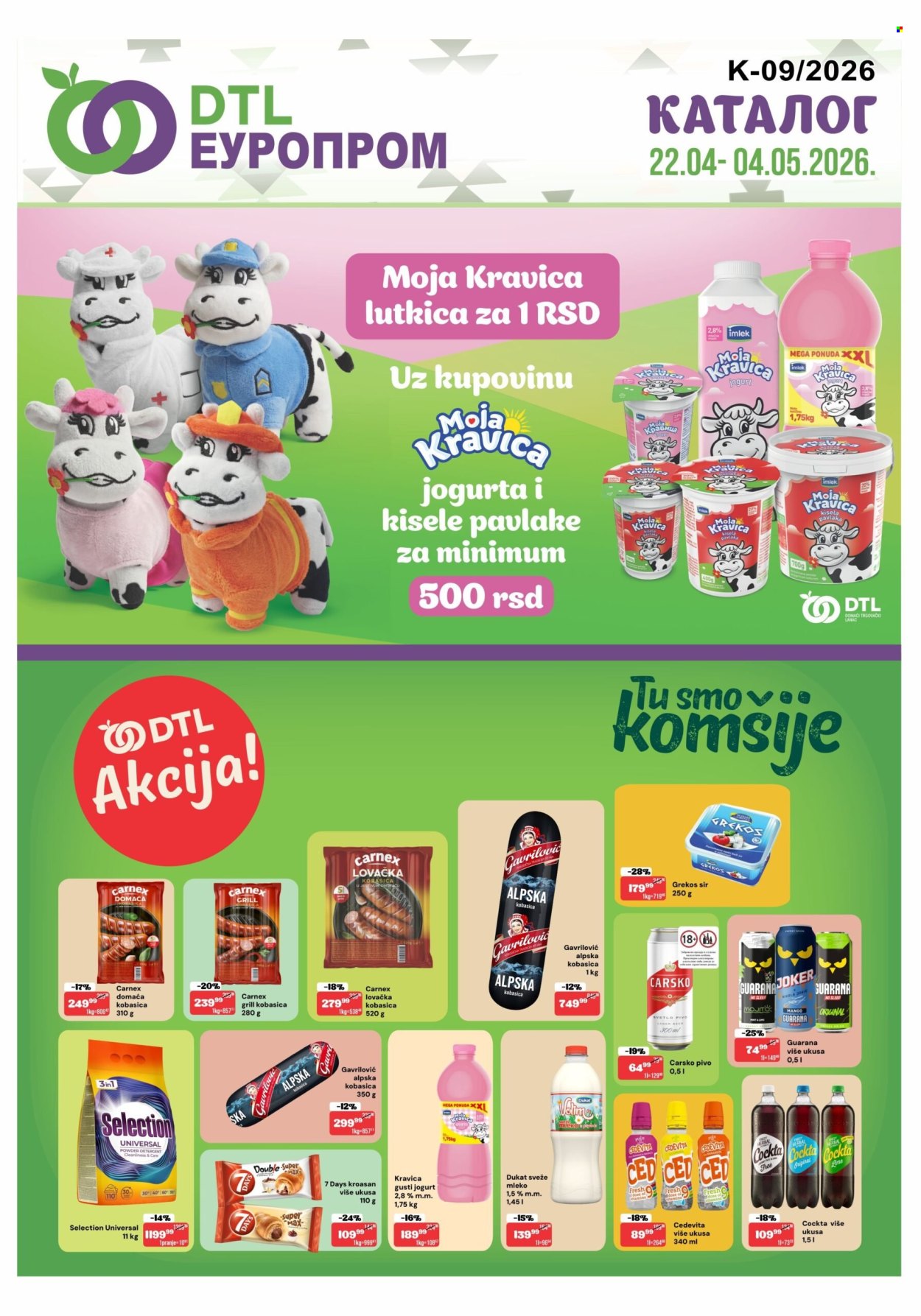 Europrom katalog - 22.04.2026 - 04.05.2026. Stranica 1