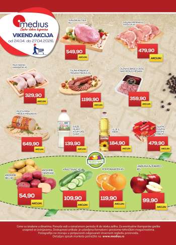 Medius katalog - 24.04.2026 - 27.04.2026.