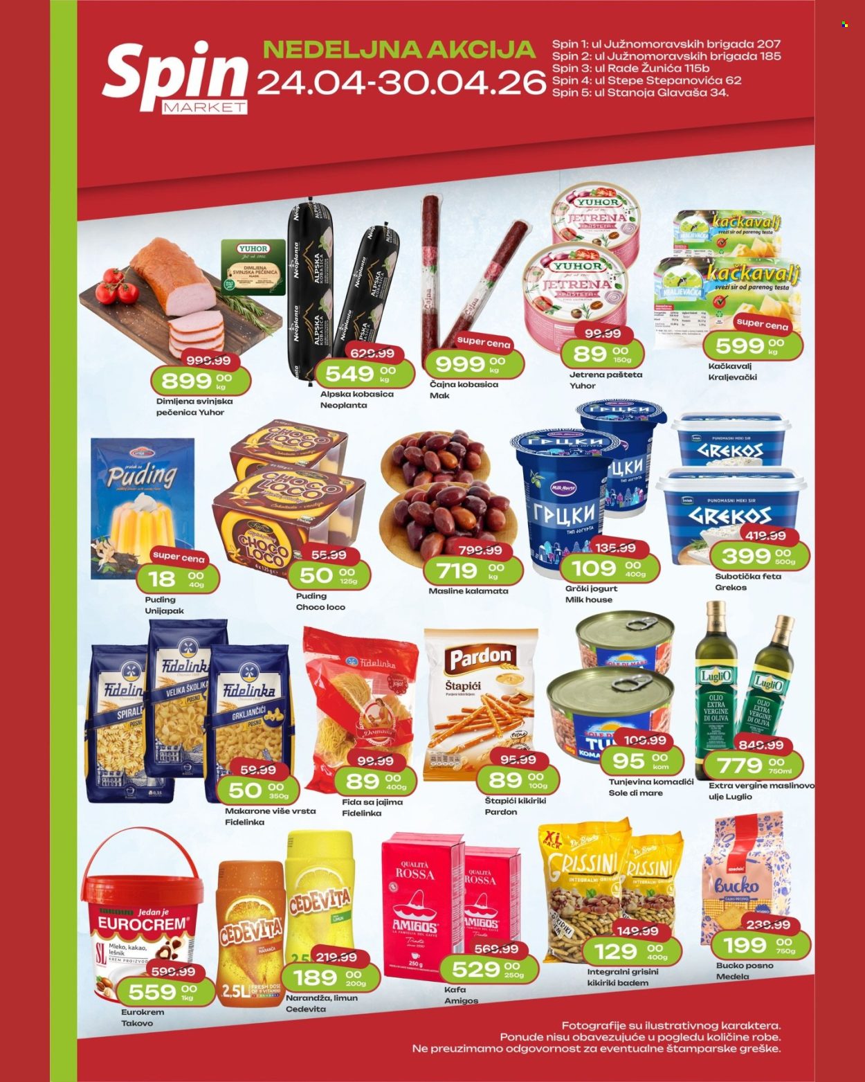 Spin Market katalog - 24.04.2026 - 30.04.2026. Stranica 1
