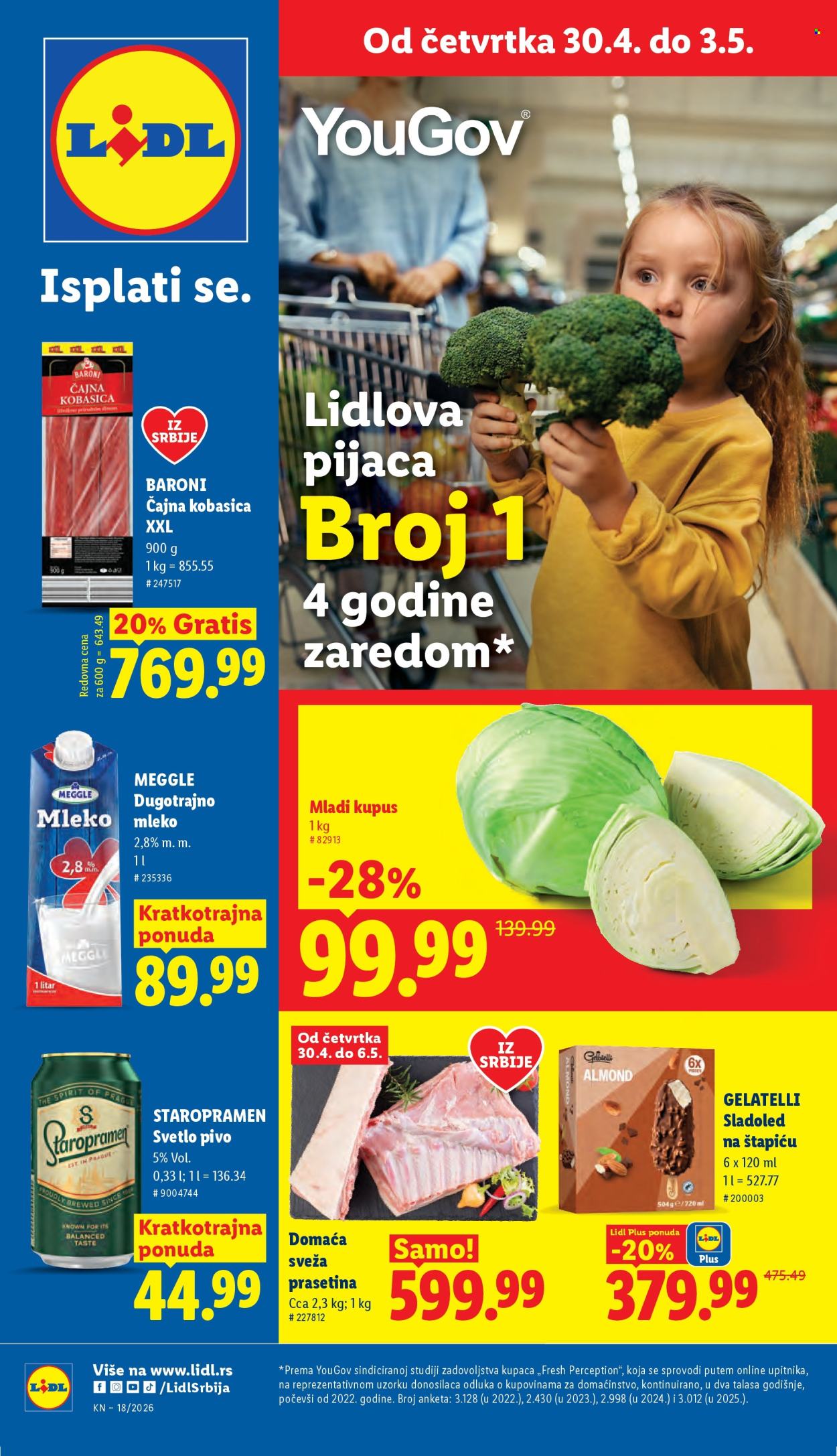 Lidl katalog - 30.04.2026 - 06.05.2026. Stranica 1