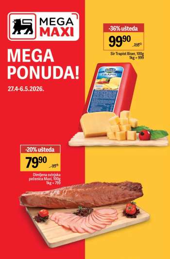 Mega Maxi katalog - 27.04.2026 - 06.05.2026.