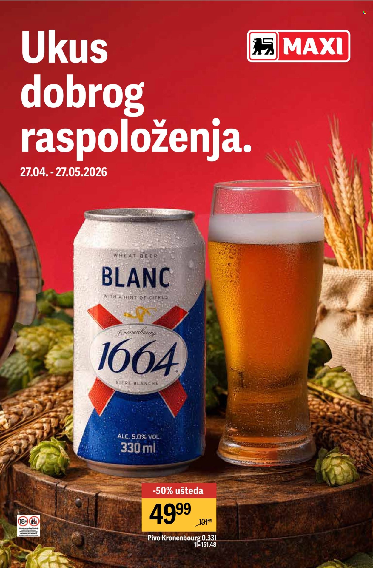 Maxi katalog - 27.04.2026 - 27.05.2026. Stranica 1