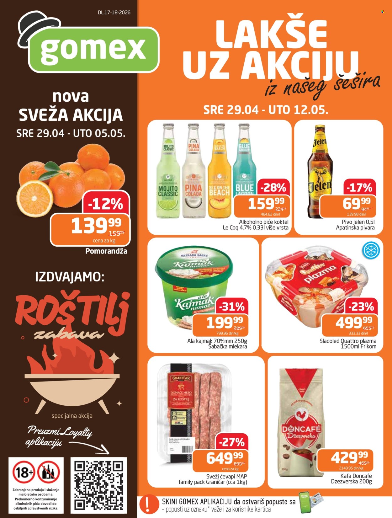 Gomex katalog - 29.04.2026 - 12.05.2026. Stranica 1