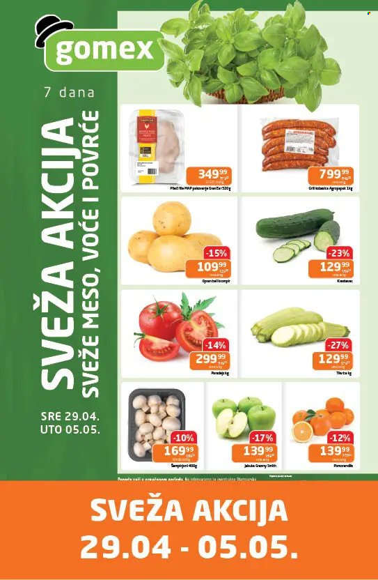 Gomex katalog - 29.04.2026 - 05.05.2026. Stranica 1