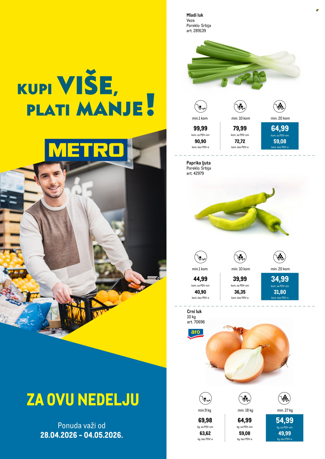 Metro katalog - 28.04.2026 - 04.05.2026. Stranica 1