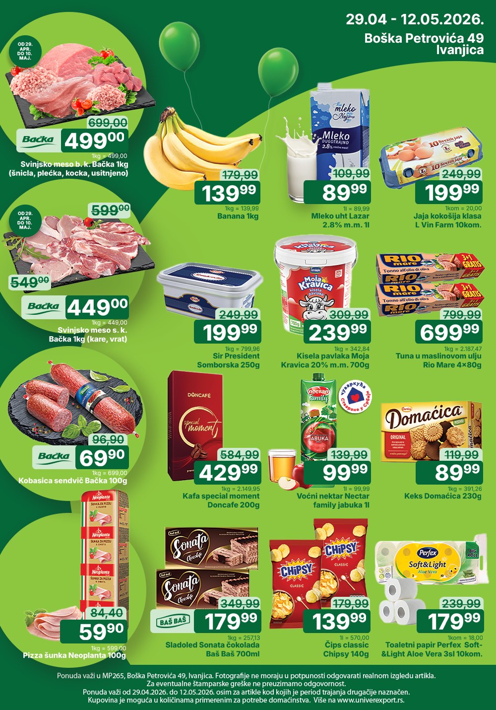 Univerexport katalog - 29.04.2026 - 12.05.2026. Stranica 2