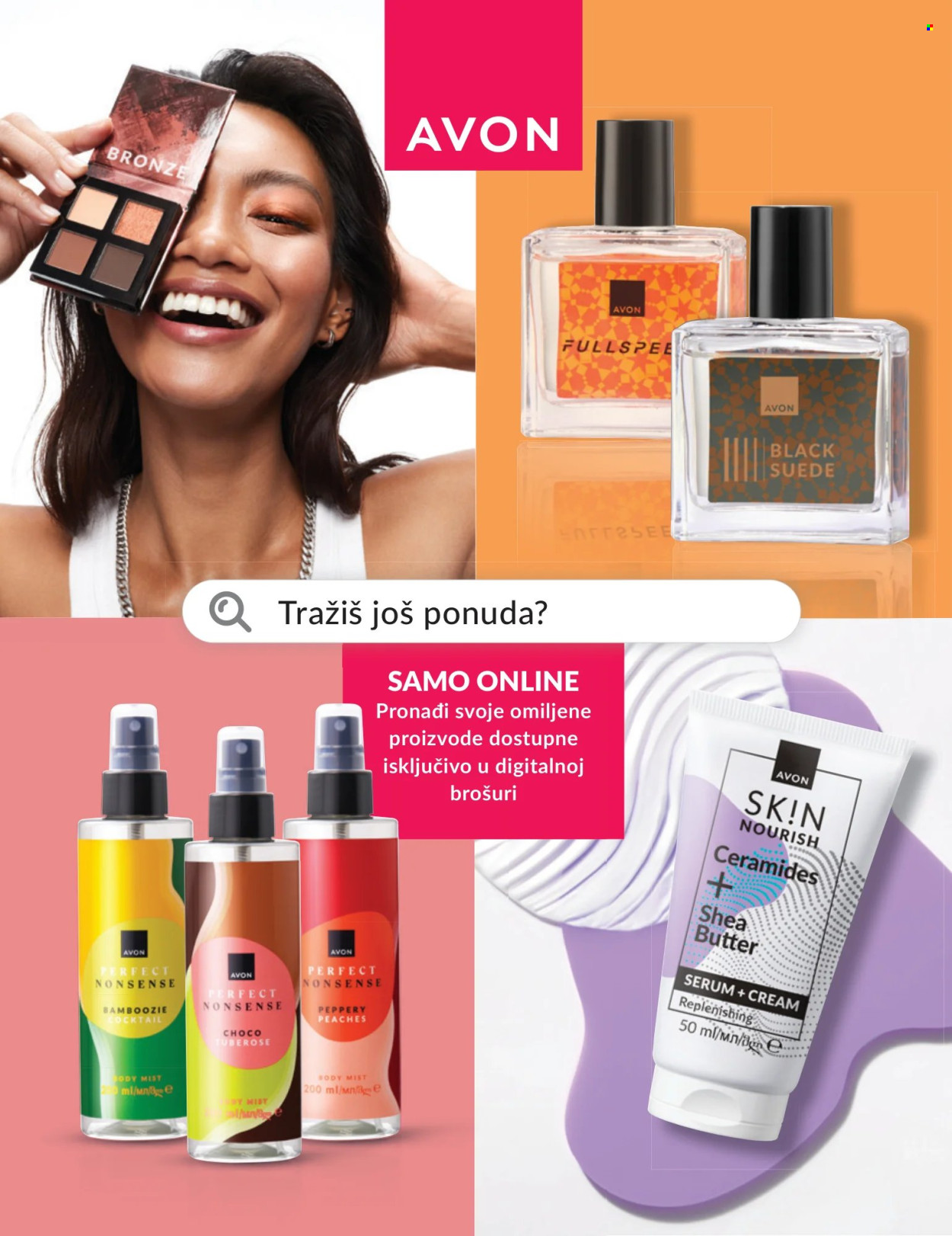 Avon katalog. Stranica 1