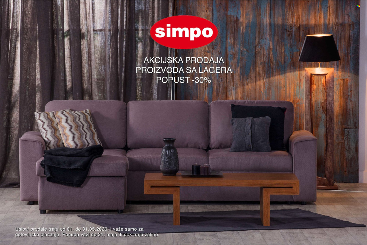 Simpo katalog - 01.05.2026 - 31.05.2026. Stranica 1