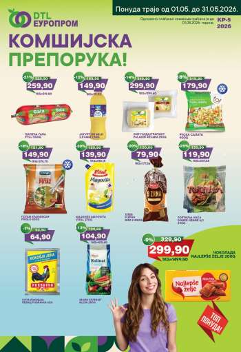 Europrom katalog - 01.05.2026 - 31.05.2026.