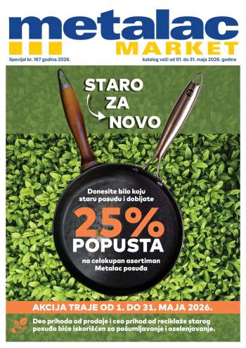 Metalac Market katalog - 01.05.2026 - 31.05.2026.