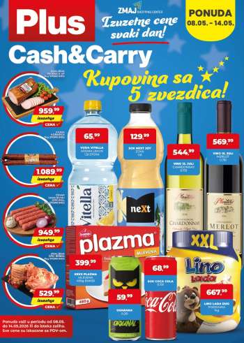Plus Cash & Carry katalog - 08.05.2026 - 14.05.2026.