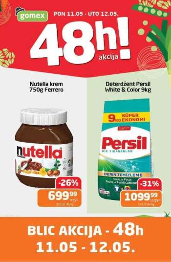 Gomex katalog - 11.05.2026 - 12.05.2026.
