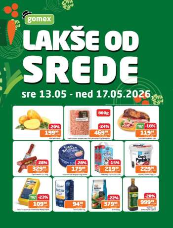 Gomex katalog - 13.05.2026 - 17.05.2026.