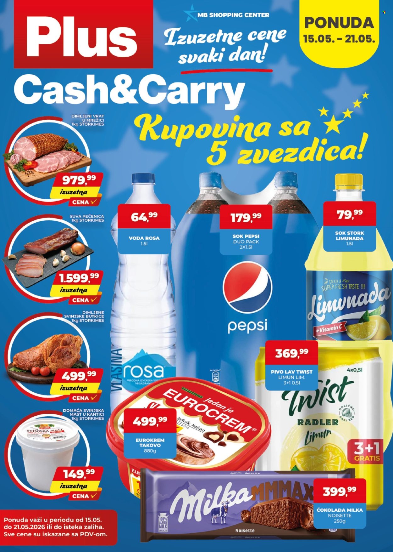 Plus Cash & Carry katalog - 15.05.2026 - 21.05.2026. Stranica 1