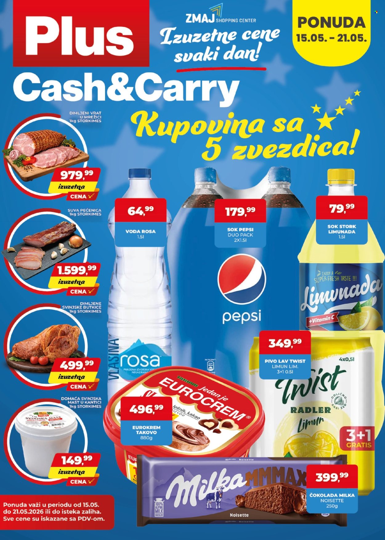 Plus Cash & Carry katalog - 15.05.2026 - 21.05.2026. Stranica 1
