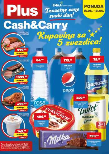Plus Cash & Carry katalog - 15.05.2026 - 21.05.2026.
