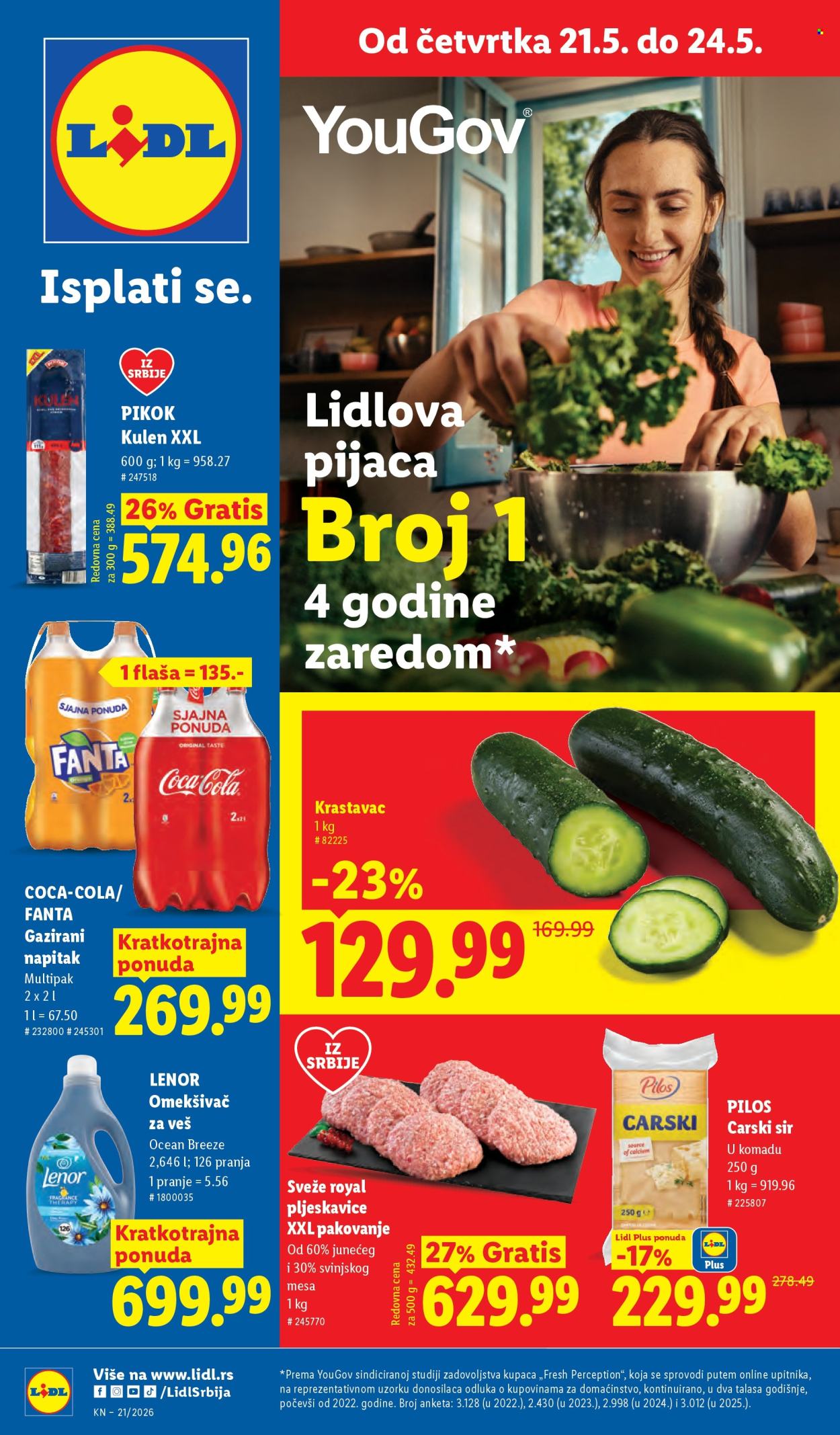 Lidl katalog - 21.05.2026 - 27.05.2026. Stranica 1