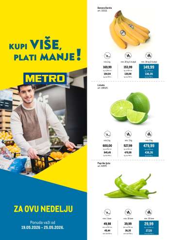 Metro katalog - 19.05.2026 - 25.05.2026.