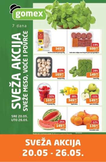 Gomex katalog - 20.05.2026 - 26.05.2026.