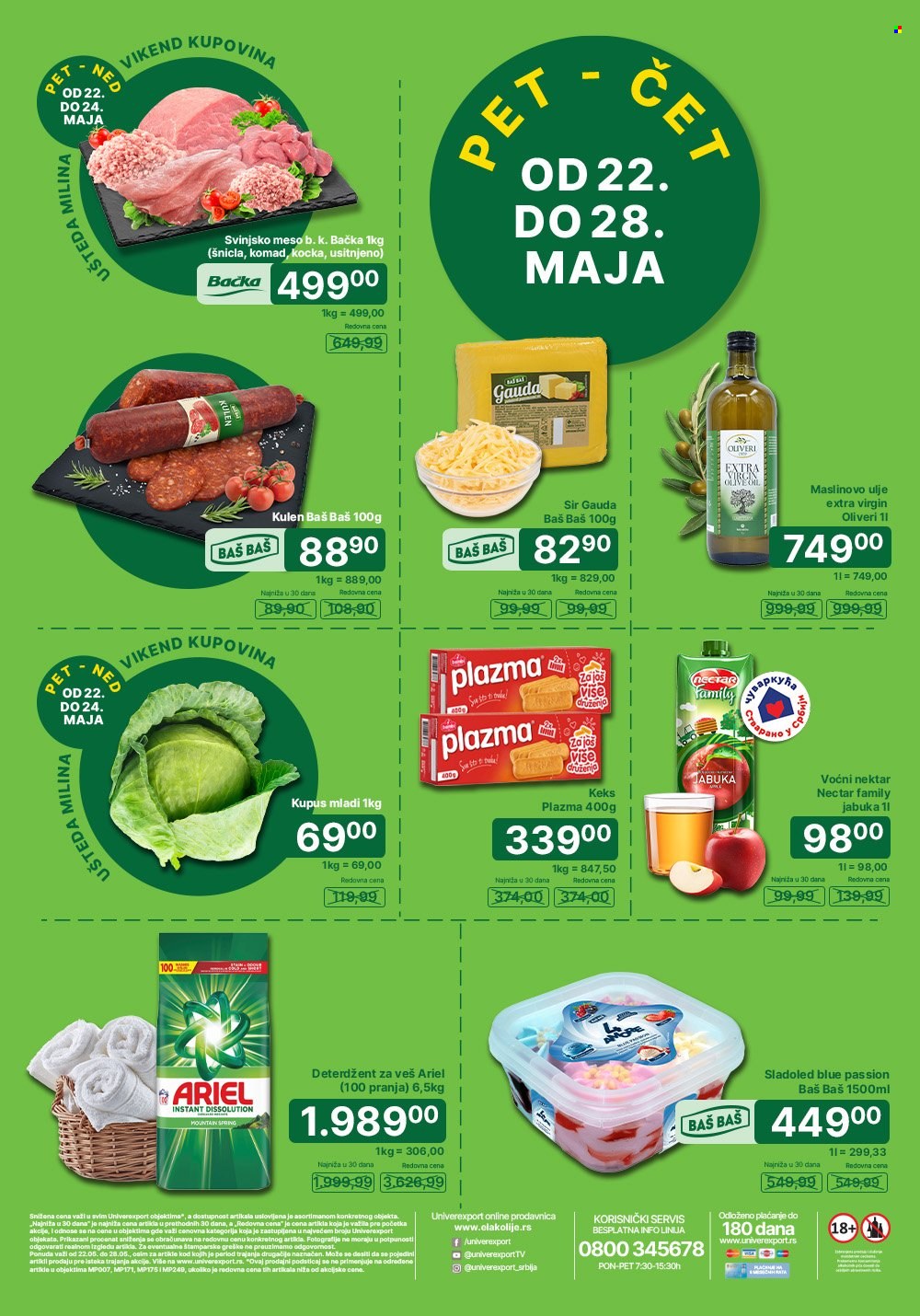 Univerexport katalog - 22.05.2026 - 28.05.2026. Stranica 1