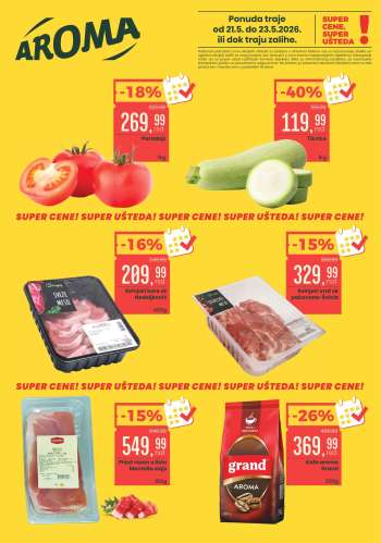 Aroma Market katalog - 21.05.2026 - 23.05.2026.