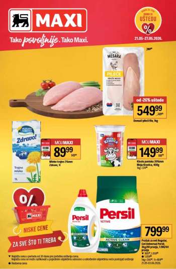 Maxi katalog - 21.05.2026 - 27.05.2026.