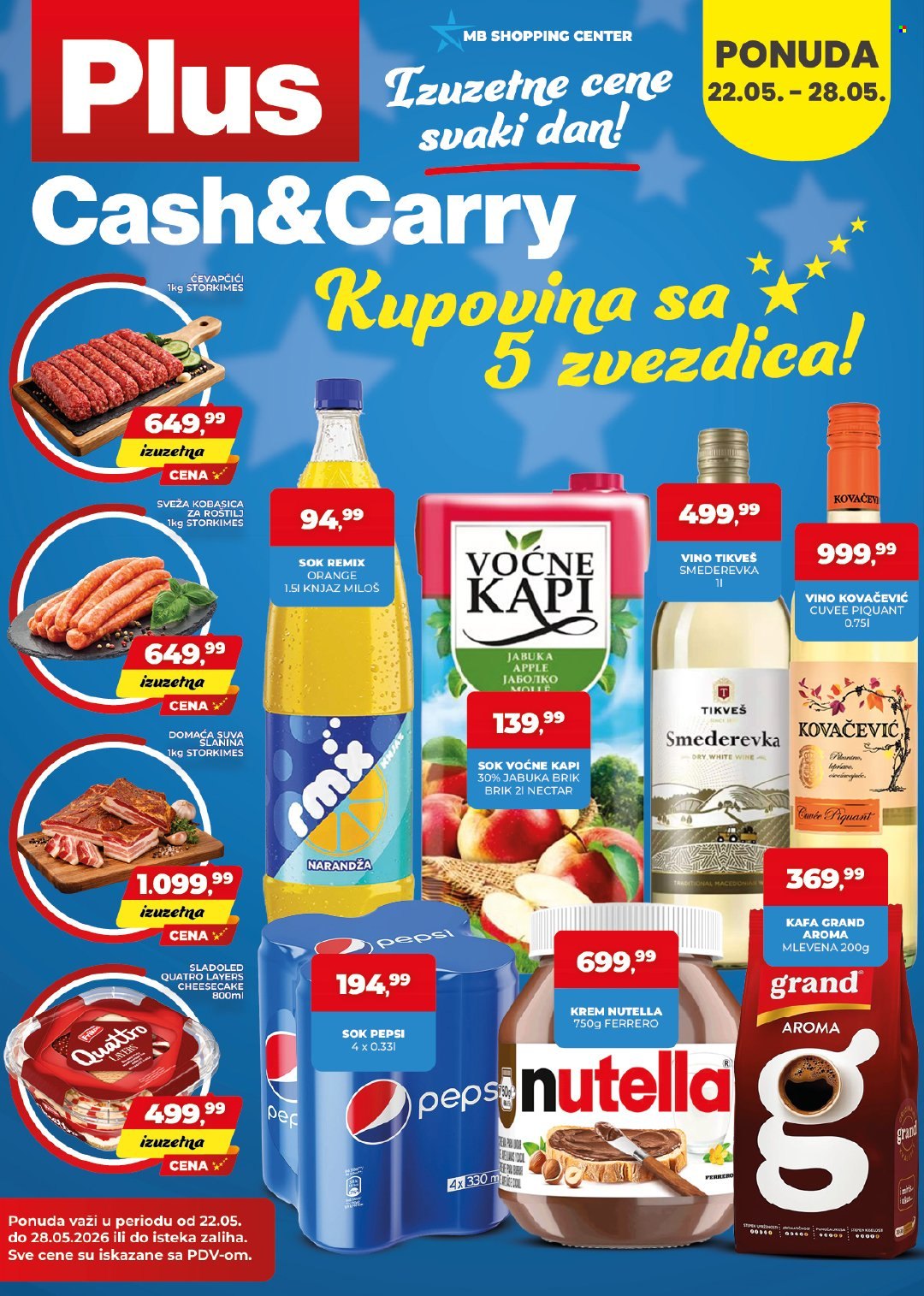 Plus Cash & Carry katalog - 22.05.2026 - 28.05.2026. Stranica 1
