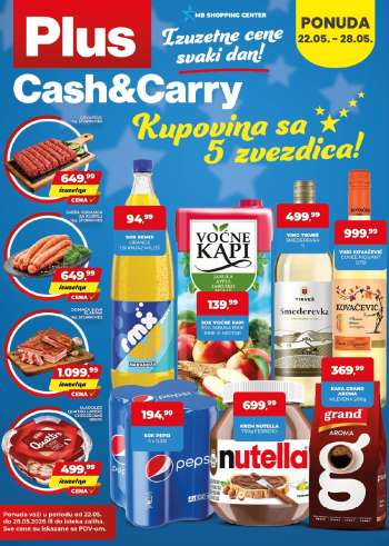 Plus Cash & Carry katalog - 22.05.2026 - 28.05.2026.