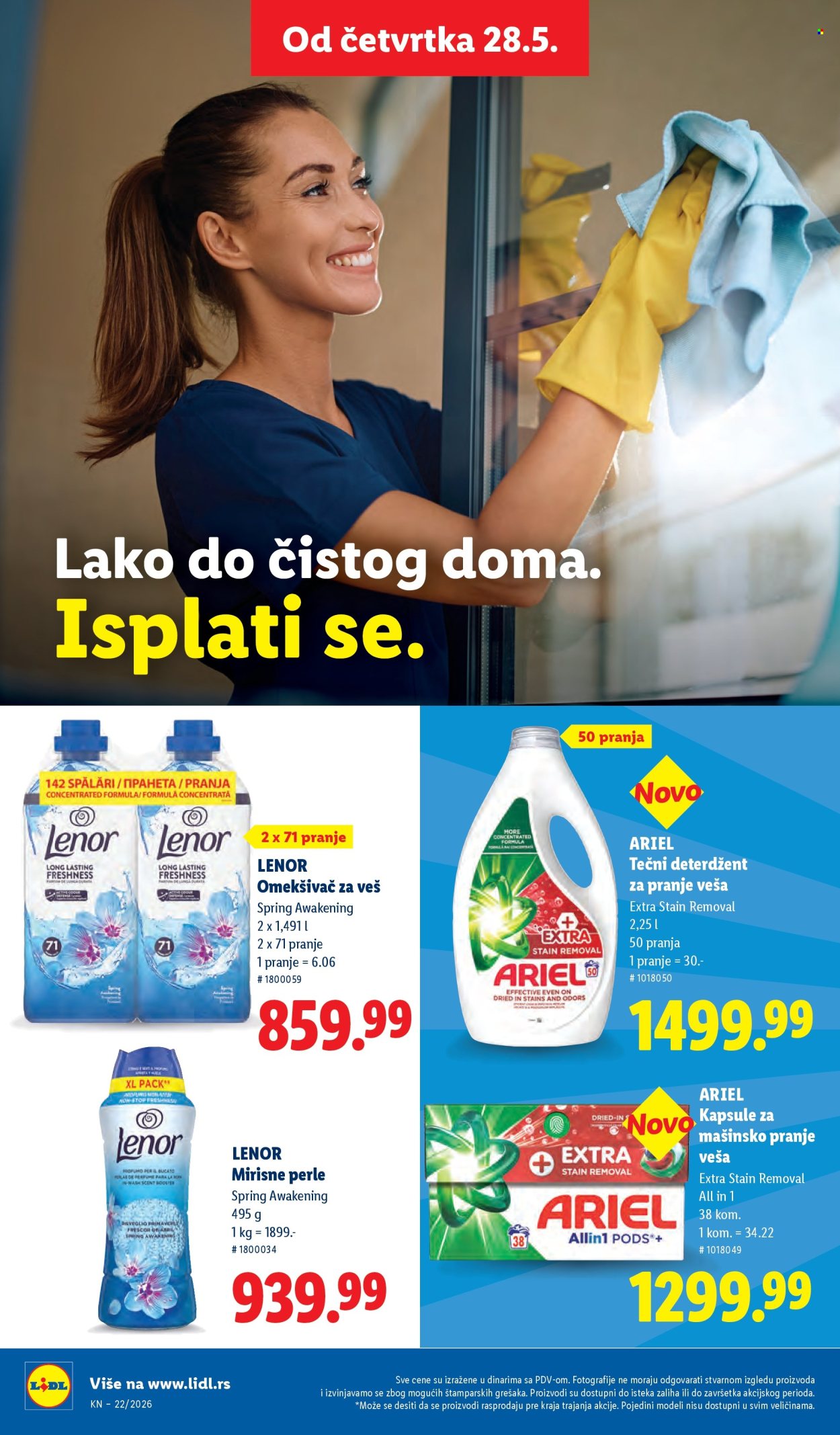 Lidl katalog - 28.05.2026 - 03.06.2026. Stranica 34