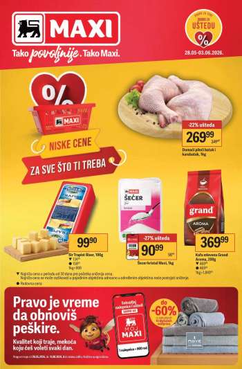 Maxi katalog - 28.05.2026 - 03.06.2026.