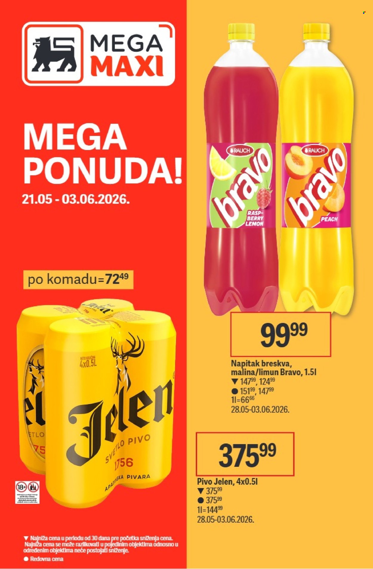 Mega Maxi katalog - 21.05.2026 - 03.06.2026. Stranica 1