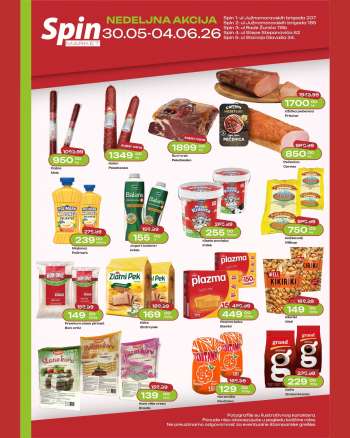Spin Market katalog - 30.05.2026 - 04.06.2026.