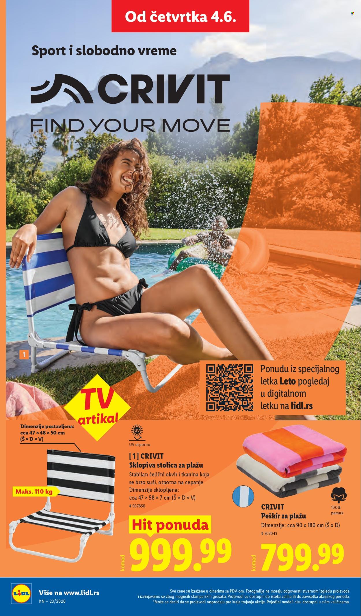 Lidl katalog - 04.06.2026 - 10.06.2026. Stranica 74