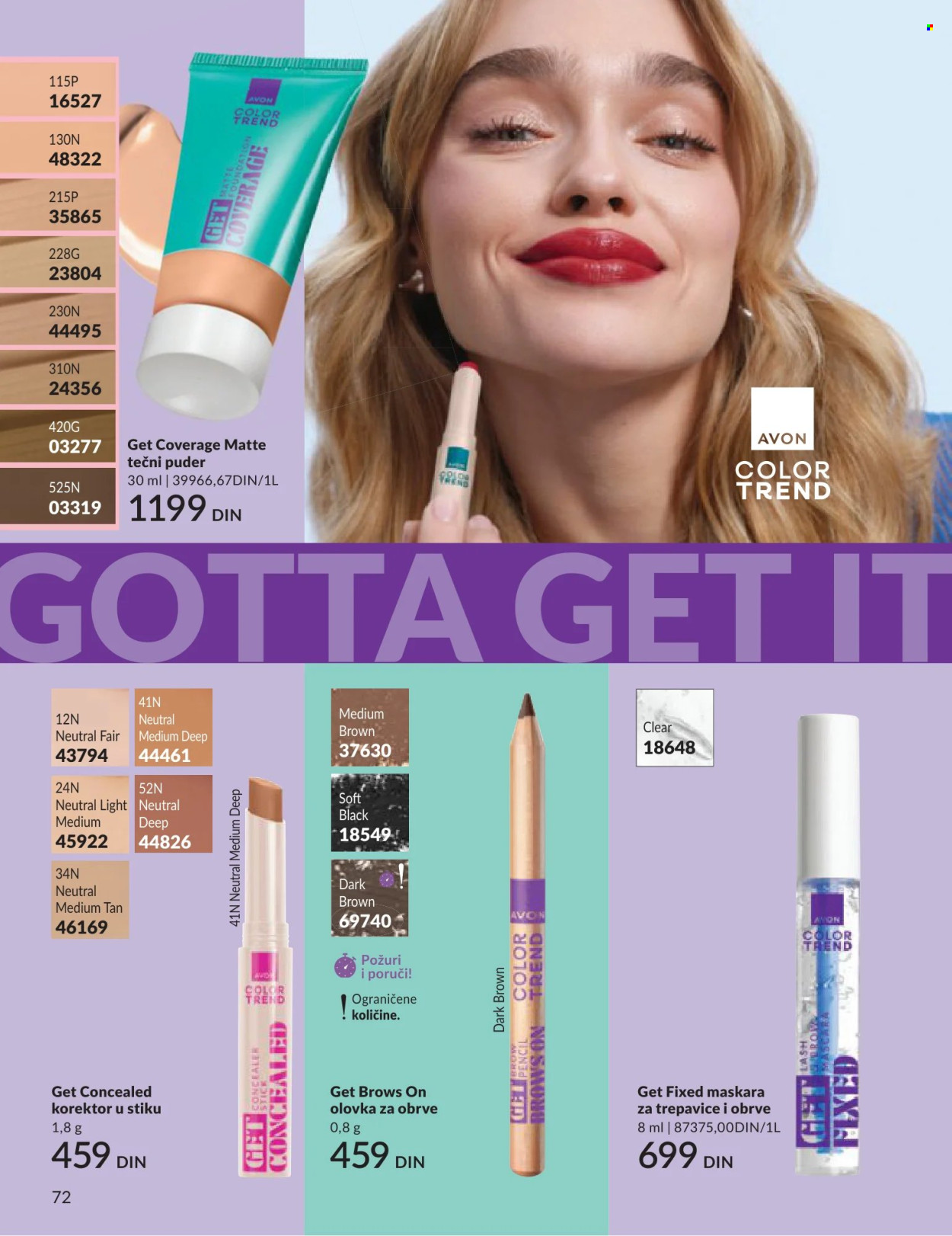 Avon katalog - 01.06.2026 - 30.06.2026. Stranica 72
