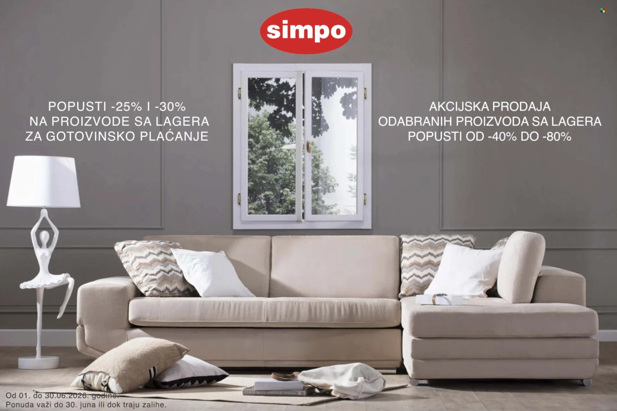 Simpo katalog - 01.06.2026 - 30.06.2026. Stranica 1