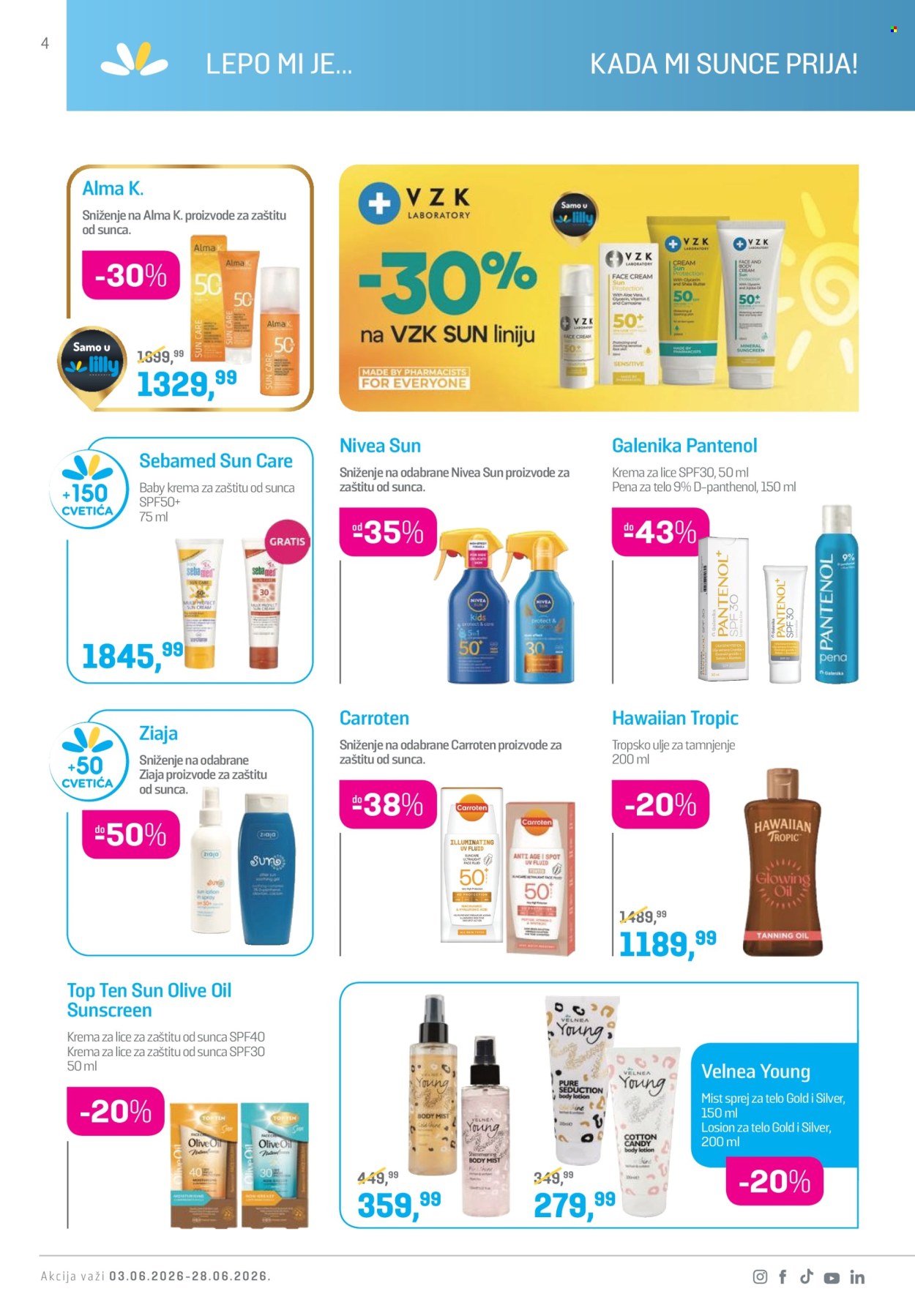 Lilly Drogerie katalog - 01.06.2026 - 30.06.2026. Stranica 4