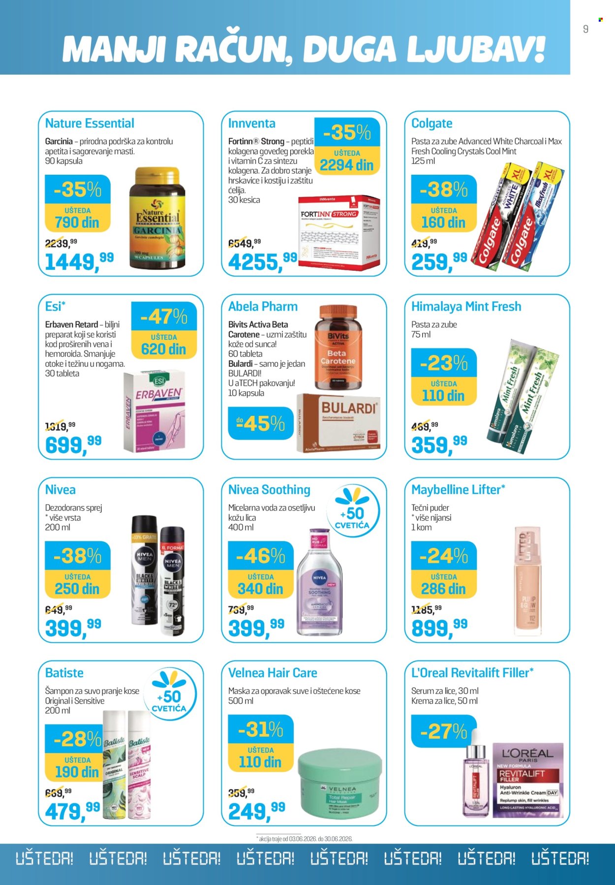 Lilly Drogerie katalog - 01.06.2026 - 30.06.2026. Stranica 9