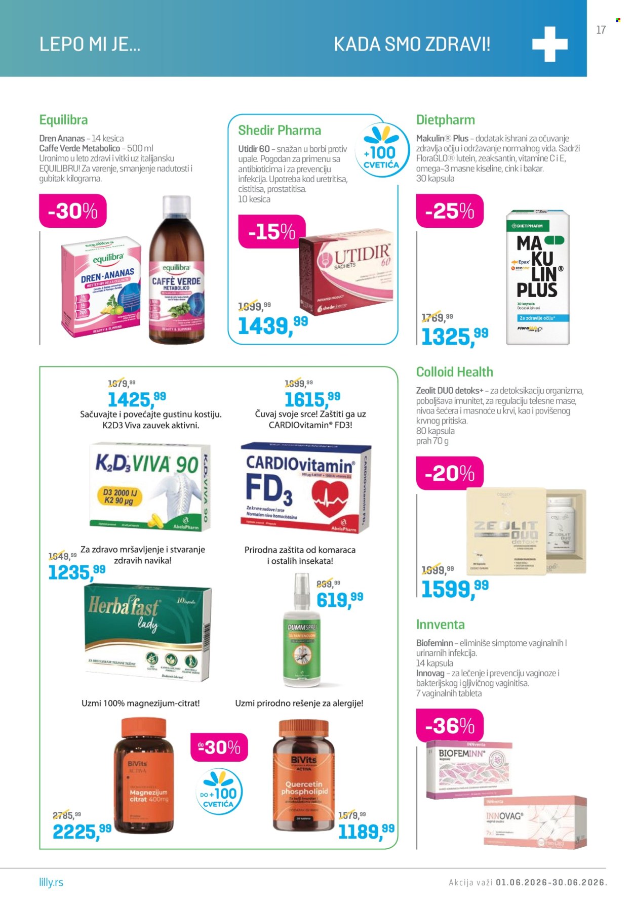 Lilly Drogerie katalog - 01.06.2026 - 30.06.2026. Stranica 17