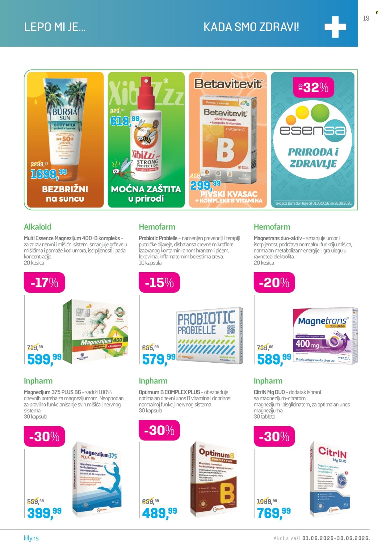 Lilly Drogerie katalog - 01.06.2026 - 30.06.2026. Stranica 19