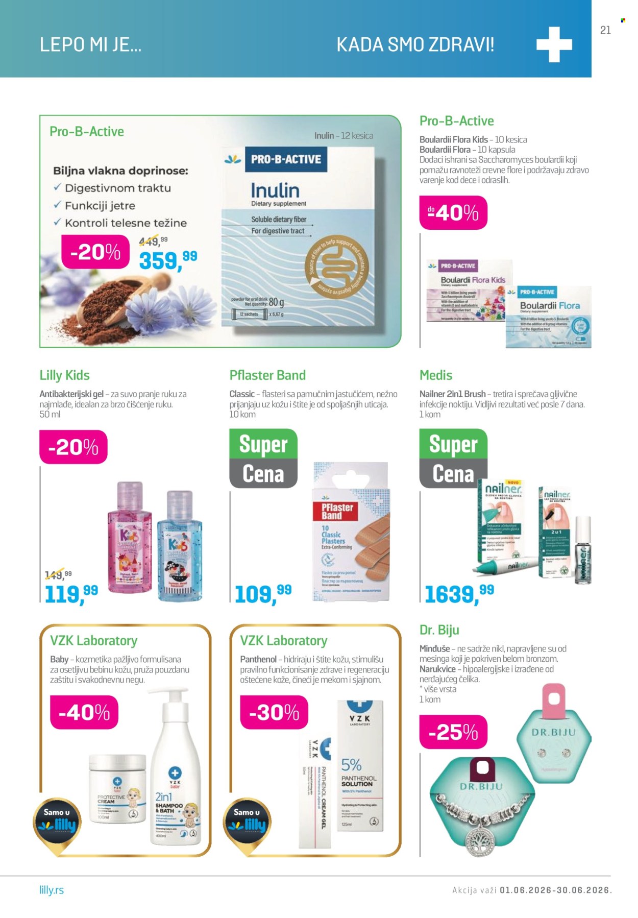 Lilly Drogerie katalog - 01.06.2026 - 30.06.2026. Stranica 21