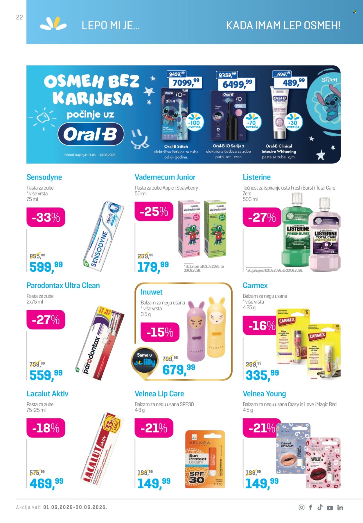 Lilly Drogerie katalog - 01.06.2026 - 30.06.2026. Stranica 22