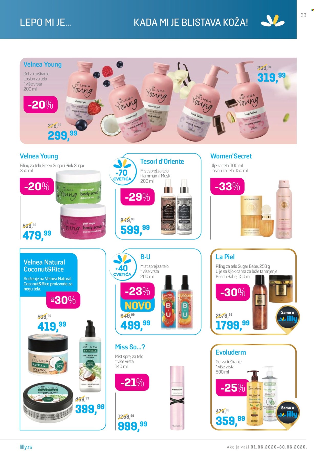 Lilly Drogerie katalog - 01.06.2026 - 30.06.2026. Stranica 33