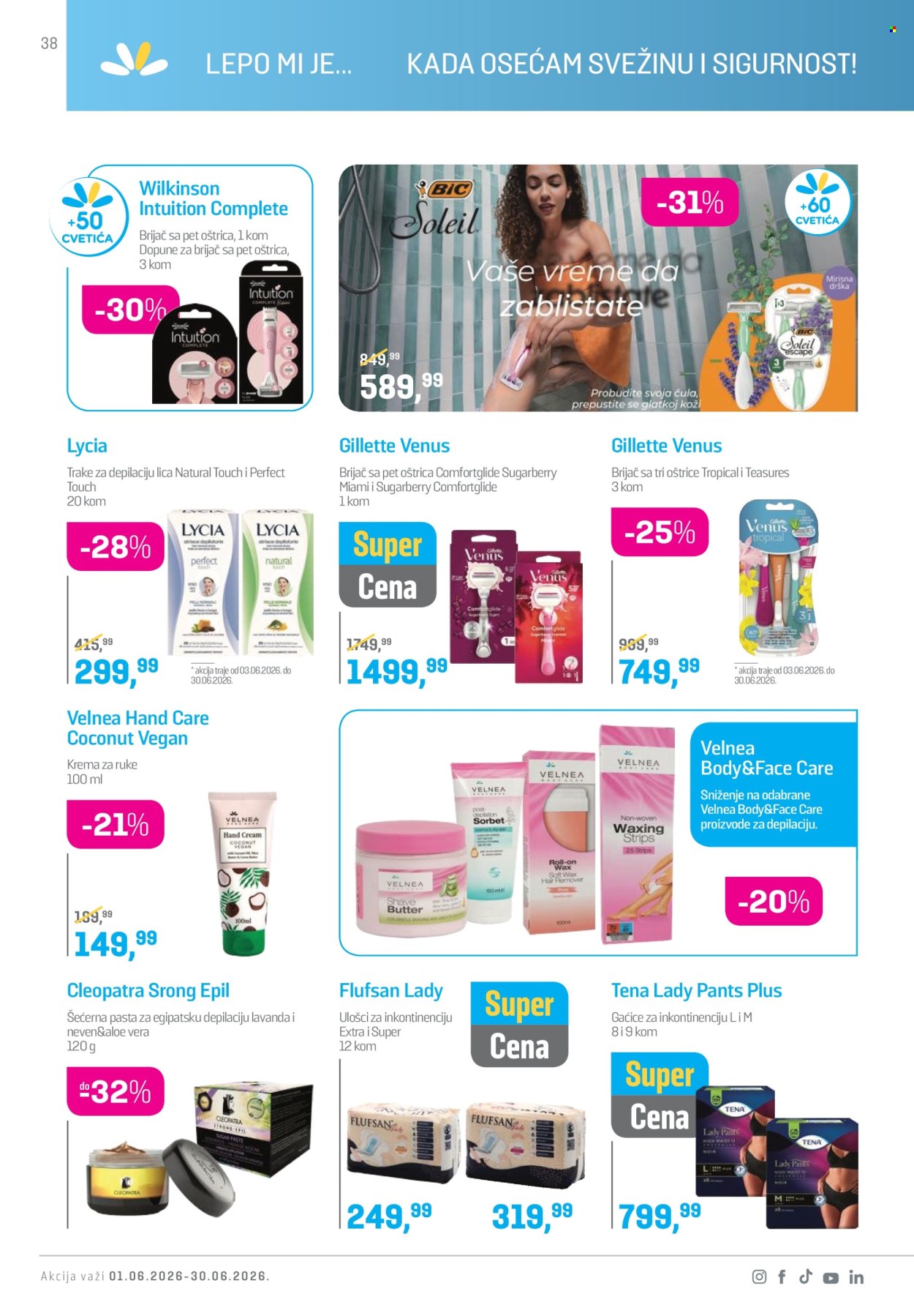 Lilly Drogerie katalog - 01.06.2026 - 30.06.2026. Stranica 38